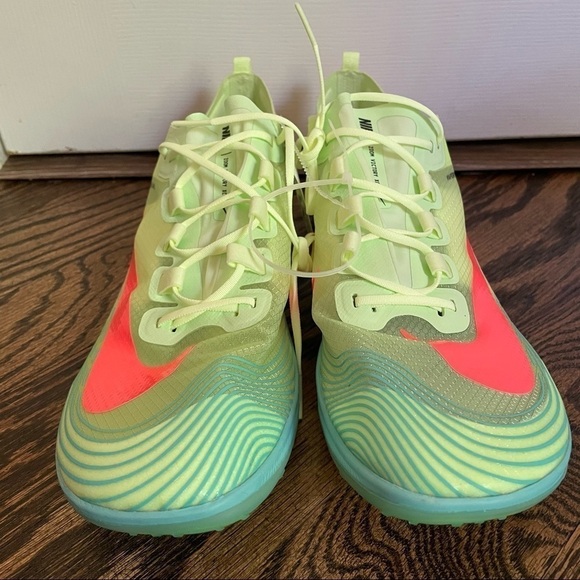 NWOT Nike Zoom Victory 5 XC Track and Field Shoes Distance Spikes Volt - Picture 4 of 6